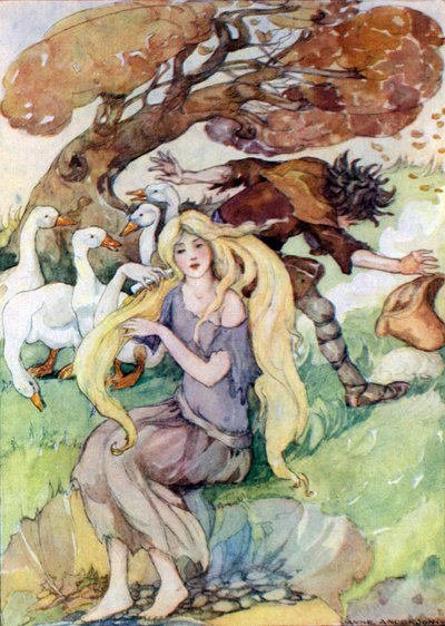 The Goose Girl by Anne after Anderson